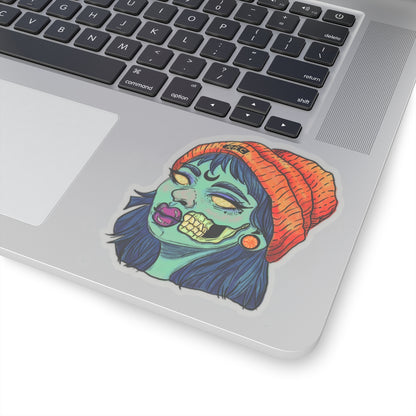 Zombie Girl Stickers