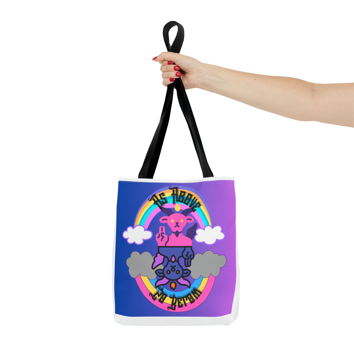 "As Above So Below" Tote Bag