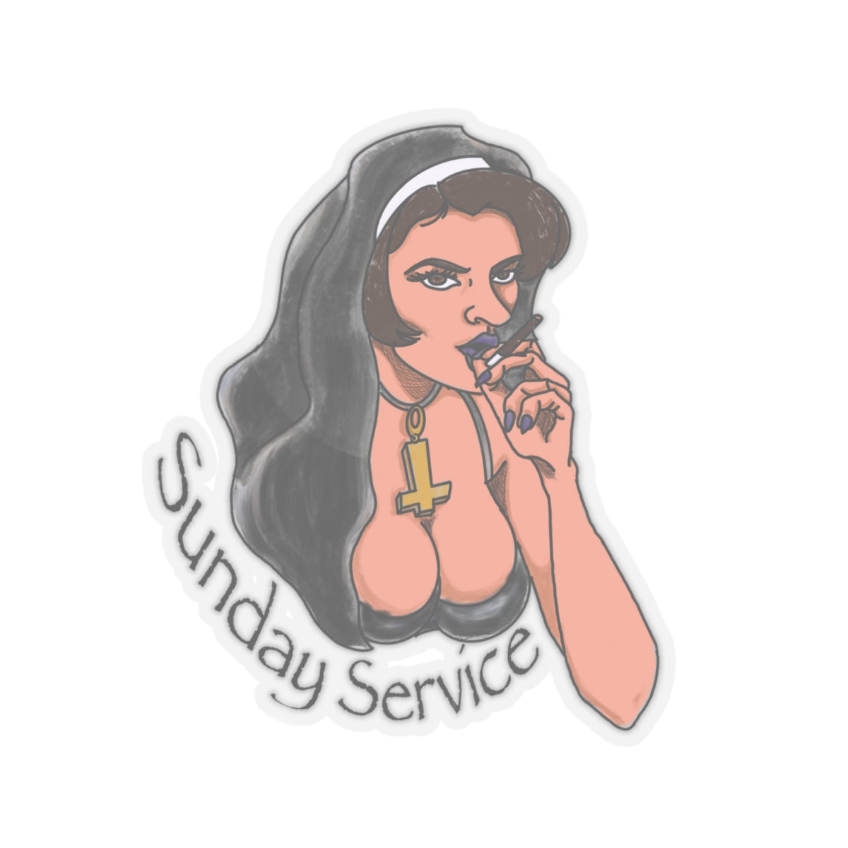 Sunday Service - Kiss-Cut Stickers