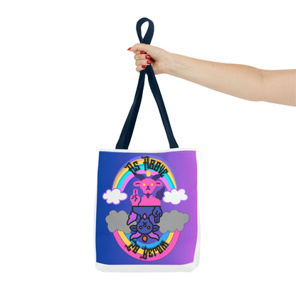 "As Above So Below" Tote Bag