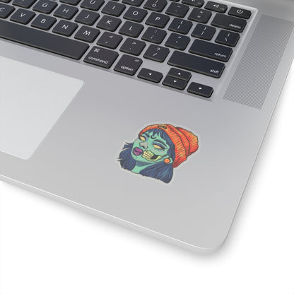 Zombie Girl Stickers