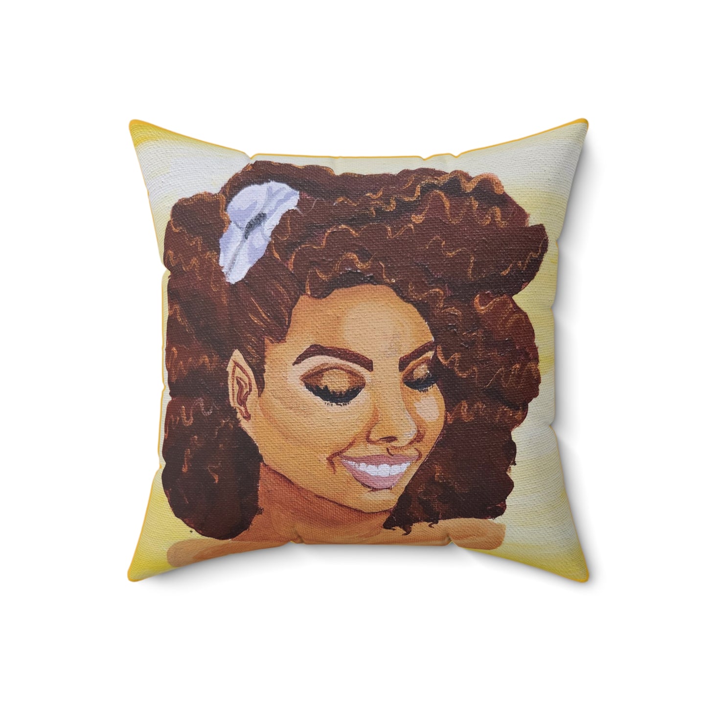 “Mellow Yellow” - Throw Pillow