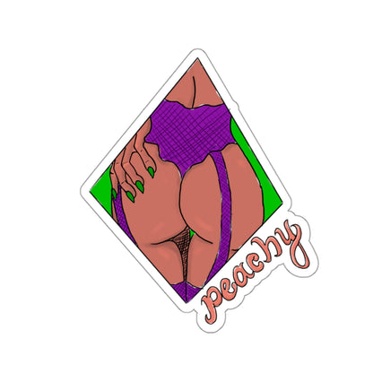 Peachy  - Kiss-Cut Stickers