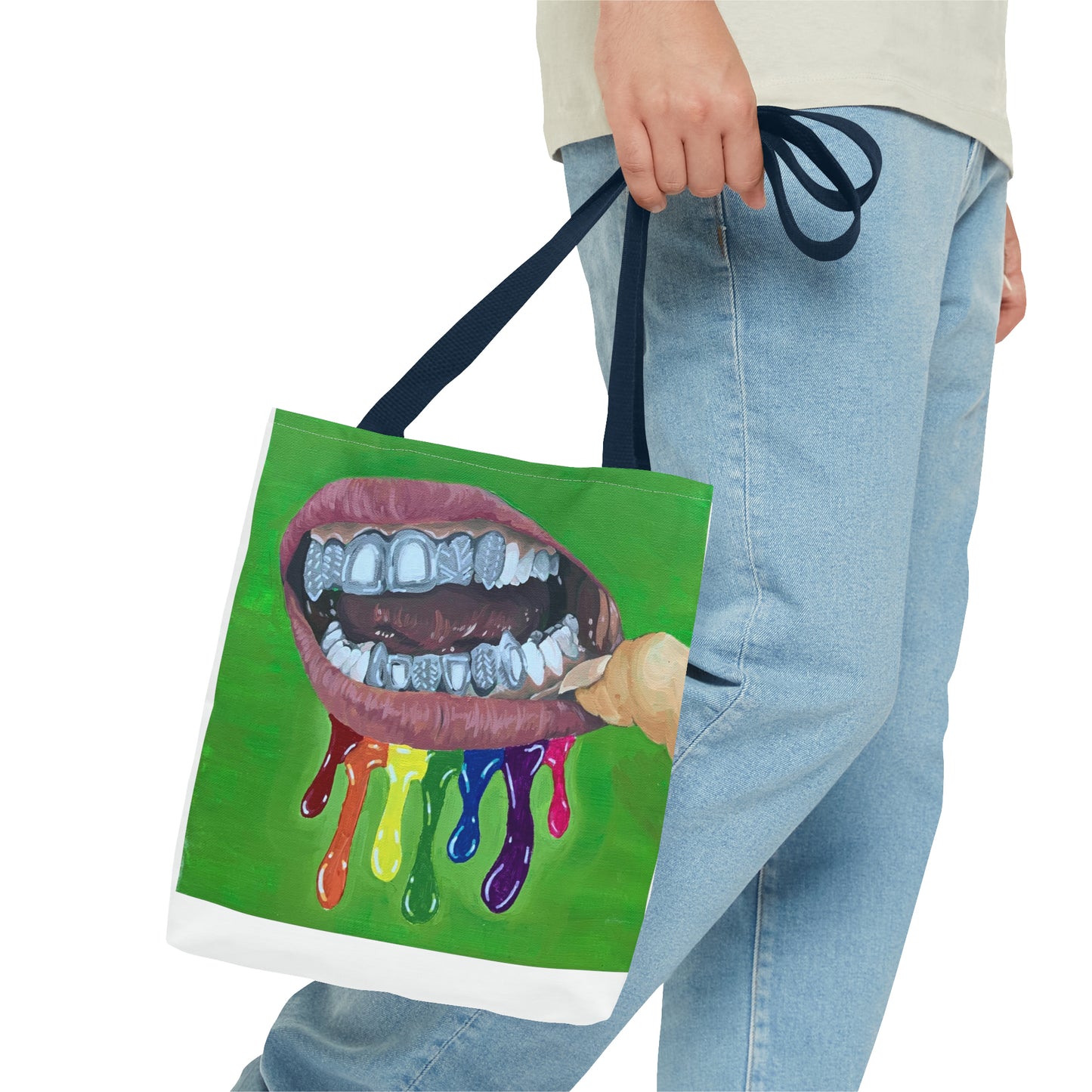 Rainbow Grillz Tote