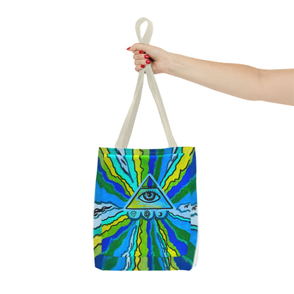 Funky Pyramid Tote Bag