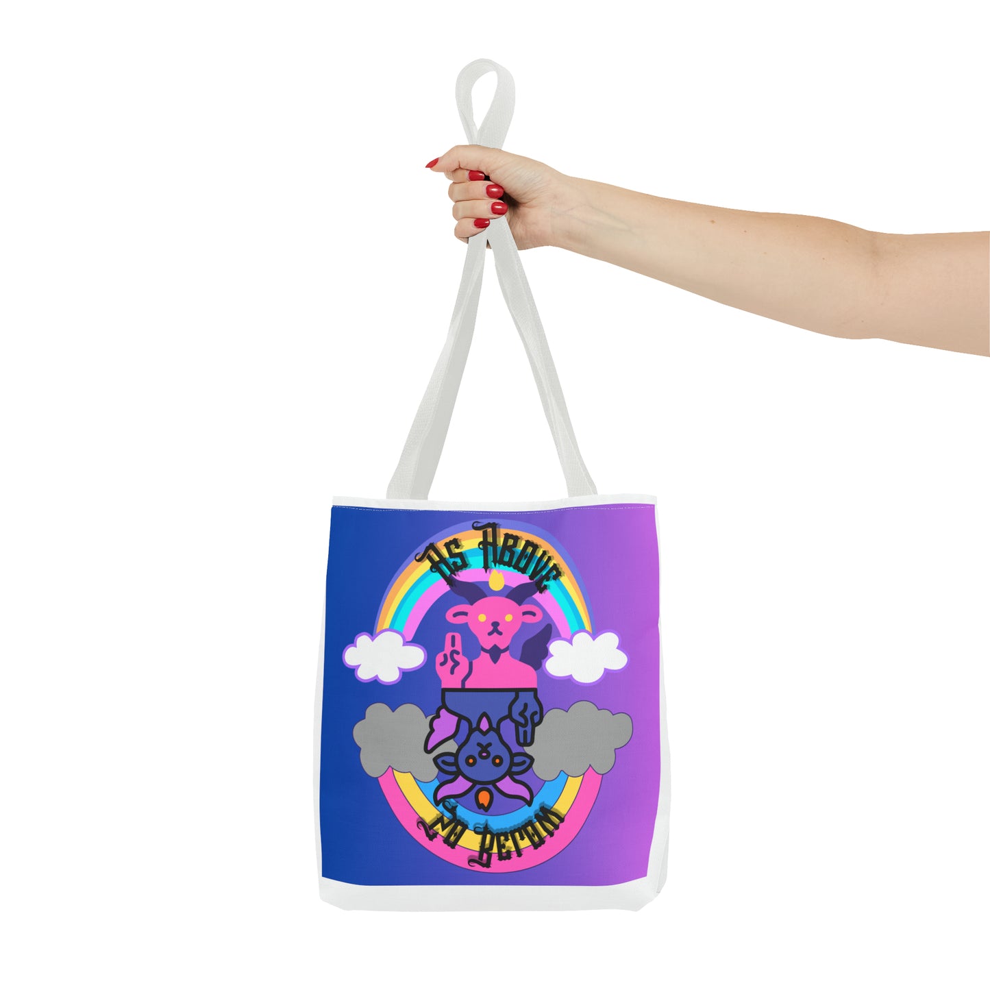 "As Above So Below" Tote Bag