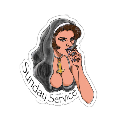 Sunday Service - Kiss-Cut Stickers