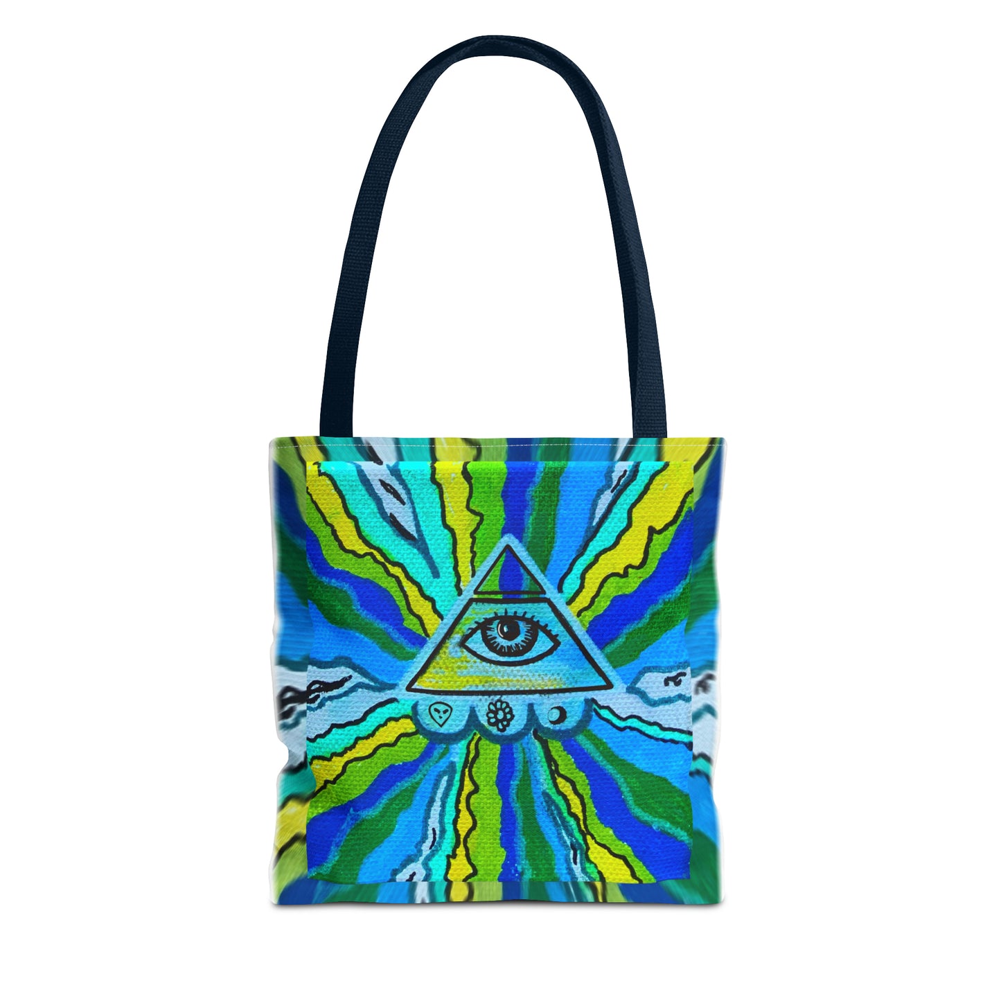 Funky Pyramid Tote Bag