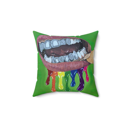 "Grill" Throw Pillow