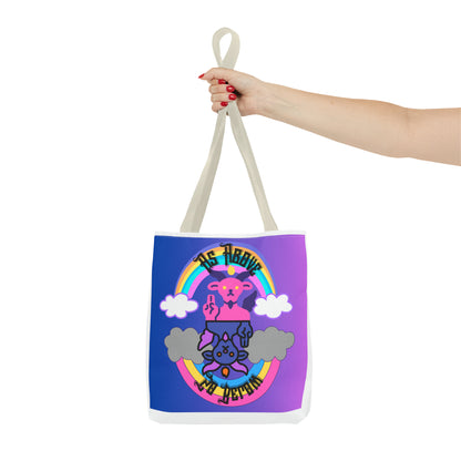 "As Above So Below" Tote Bag