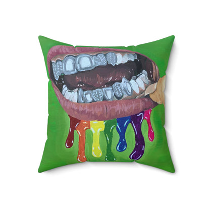 "Grill" Throw Pillow