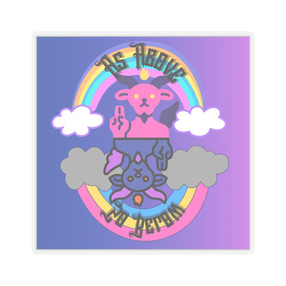 "As Above Baphomet" - Kiss-Cut Stickers