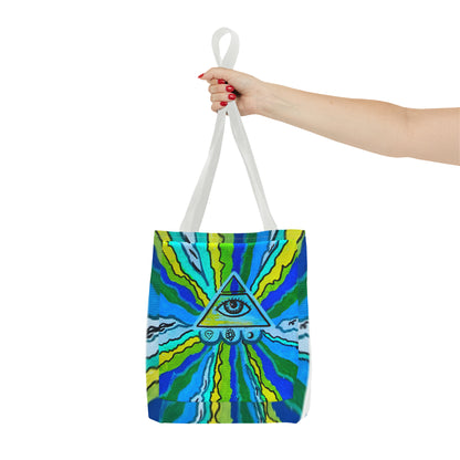 Funky Pyramid Tote Bag