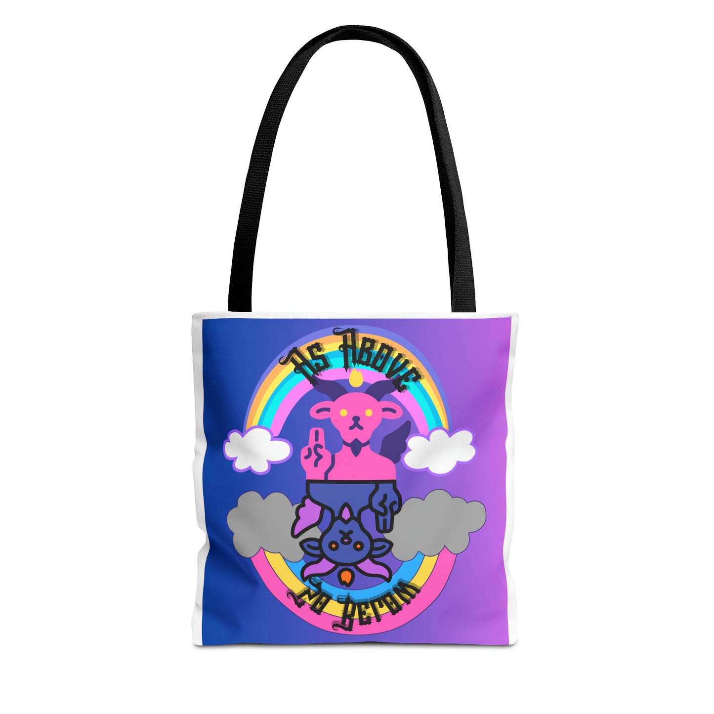 "As Above So Below" Tote Bag